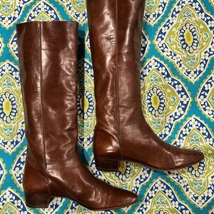 Tanino Crisci Handmade Italian Leather Boots Size 9 1/2 AA